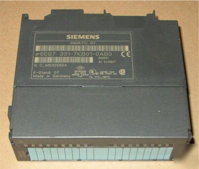 Siemens 6ES7 331-7KB01-0AB0 6ES7331-7KB01-0AB0