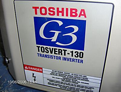 Toshiba inverter drive 1HP 460V G3 tosvert -130