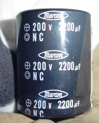 Marcon 200V 220UF (m) capacitor 4PCS