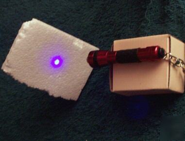 Purple beam laser pointer blue violet diode module :o) 