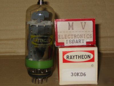 Tubes - one 30KD6 raytheon - valvole rÃ¶hren 