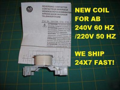 New allen bradley ab replacement coil ta-474 240V 60HZ