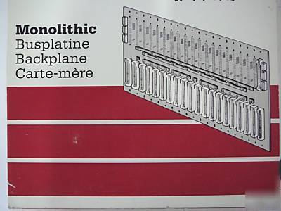 Schroff monolithic J1/J2 backplane 23000-467 .