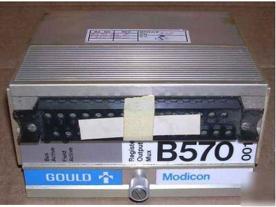 Gould modicon register output mux B570