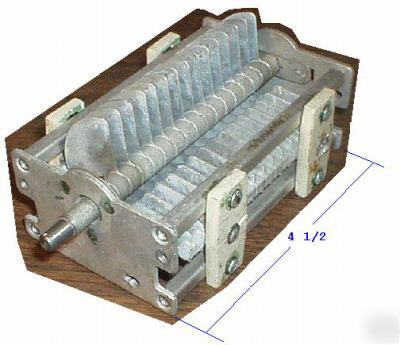 Hammarlund air variable capacitor 32-122PF nice
