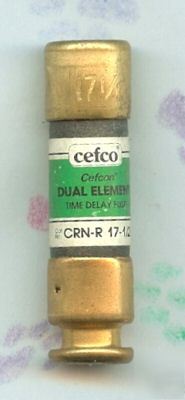 Cefco crn r 17 1/2 time delay fuse 17 1/2 amp 250 volt