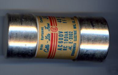 Cello-lite JG2 fuse 40 amps ac 600V - nos