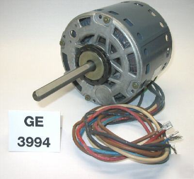 Ge 1/3 hp motor #3994 1625 rpm 3-spd. 3.9AMP 1/2
