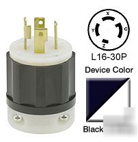 Leviton 2731 locking plug 480 volt 3 phase 30 amp