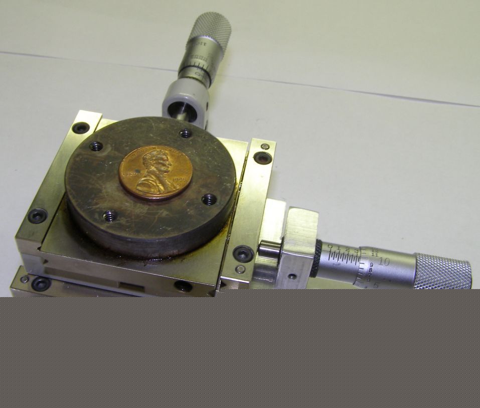 Line tools mounting slide with starrett parts...z