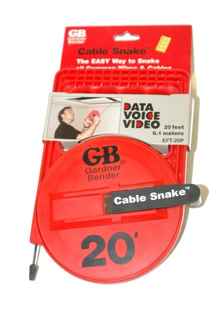 New gb - 20 ft cable snake fish tape - 