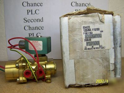 New in box 8344G70 asco valve with 110VAC coil g-363