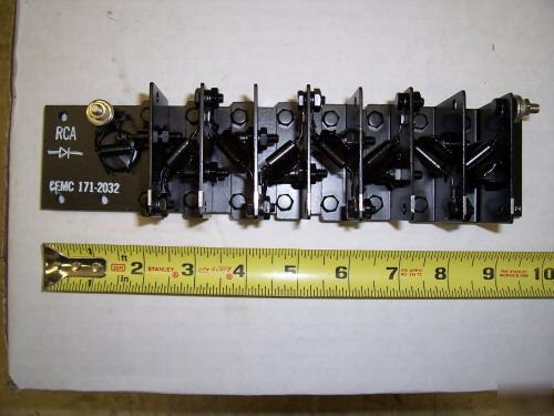 Rectifier stacks high voltage rca broadcast type nos
