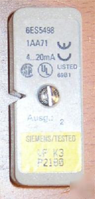 Siemens 6ES5 498-1AA71 6ES5498-1AA71 