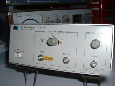 Hp agilent hewlett packard 11975A amplifier 2.0-8.0 ghz