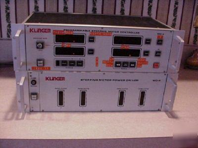 Klinger mc-4 mc-40K motor controller w/MD4 stepper