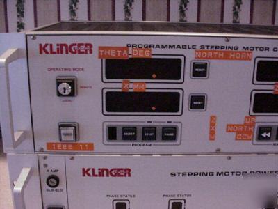 Klinger mc-4 mc-40K motor controller w/MD4 stepper