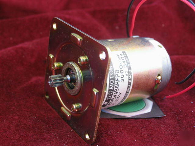 New 24V 3600 rpm dc servo electric motor 4109 * *