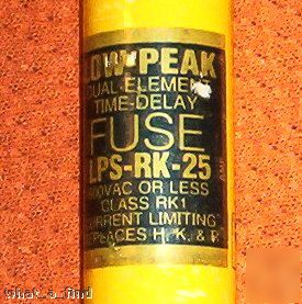 New buss low peak lps-rk-25SP amp fuse LPSRK25SP 25 nnb