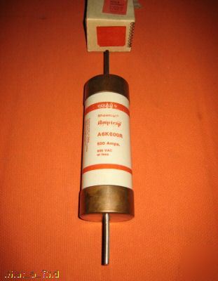 New gould shawmut A6K600R fuse A6K-600-r amp trap RK1