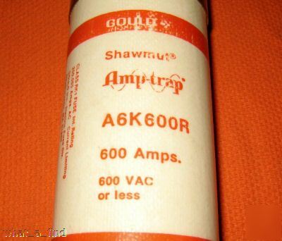 New gould shawmut A6K600R fuse A6K-600-r amp trap RK1