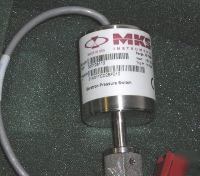 New mks baratron pressure vacuum switch 51A 30 torr 