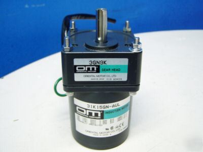 Oriental induction motor 3IK15GN-aul gearhead 3GN9K