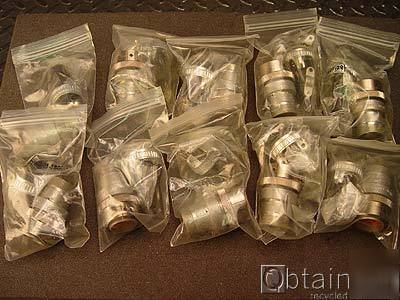 10 ea. nos deutsch 8 pin female connector