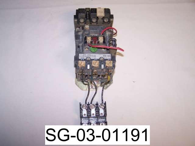 Allen bradley 509-bod contactor motor starter size 1