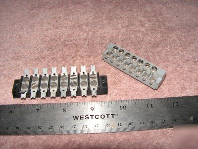 Lot of terminal/barrier strips with solder lugs- 