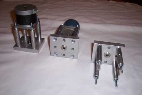 Nema-23 aluminum motor mounts (3), heavy duty, cnc mill