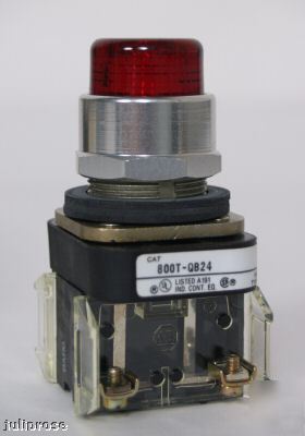 New allen-bradley 800T-QB24R red push button switch 