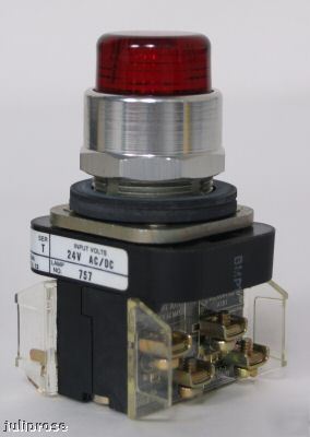 New allen-bradley 800T-QB24R red push button switch 