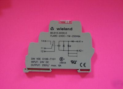 Wieland electric 80.010.4000.0 flare 24DC, #5119G