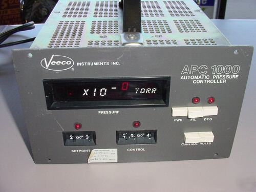 Veeco automatic pressure controller apc 1000