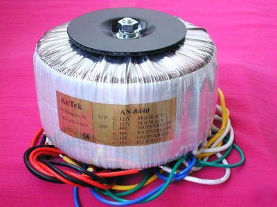 80V /40V 800VA toroid, toroidal power transformer hifi