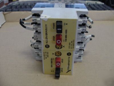 Allen bradley 140-mn-1000 motor control qty (2) >