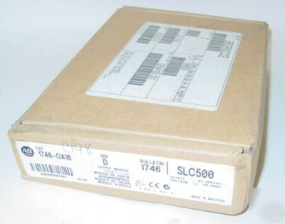 Allen bradley 1746-OA16 slc 500 vac triac output module