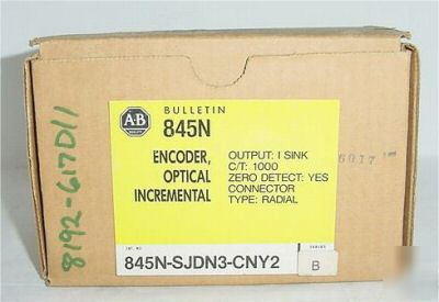 Allen bradley 845N-SJDN3-CNY2 | optical encoder * *