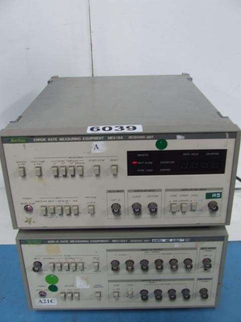 Anritsu ME518A error rate measuring equipment set