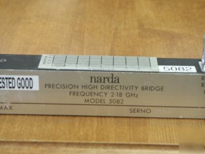 Narda 5082 coaxial precision high directivity bridge 