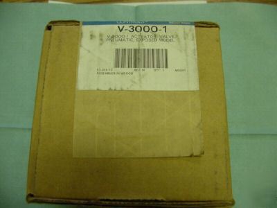 New johnson controls v-3000-1 pneumatic actuator valve <