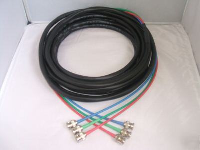  liberty mini rgb video cable 3BNC to 3BMC m/m 3FT