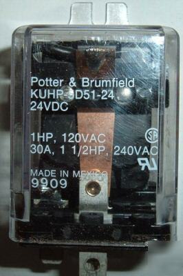 Potter & brumfield kuhp-5D51-24 24VDC relay