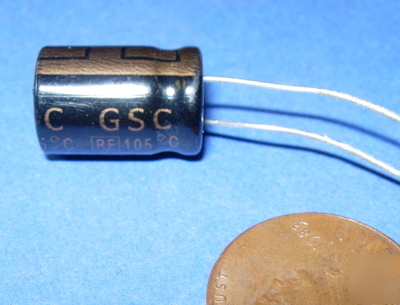 Radial electrolytic cap 330UF 25V