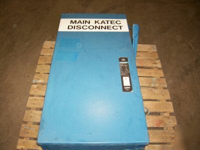 400 amp disconnect, 600V circuit breaker