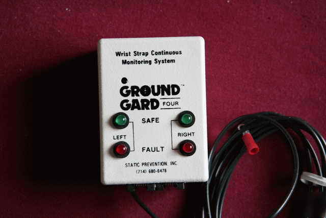 4 spi westek ground gard 4 wrist strap monitor w alarm