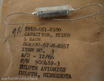 Duluth avionics 200 vdc fixed capacitor