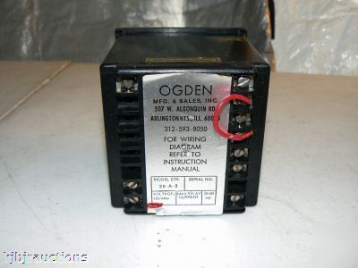 Ogden 20-a-2 temperature controller made in germany