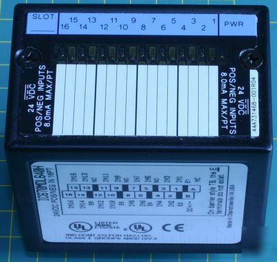 Ge fanuc IC670MDL640H digital io module input 16 point